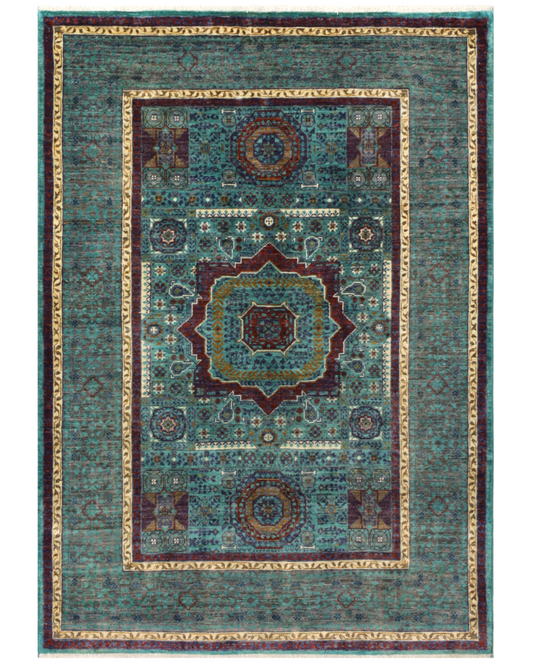 4x6 Turquoise Mamluk