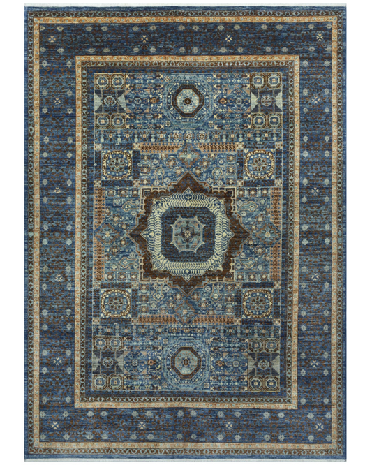 5x8 Teal Mamluk