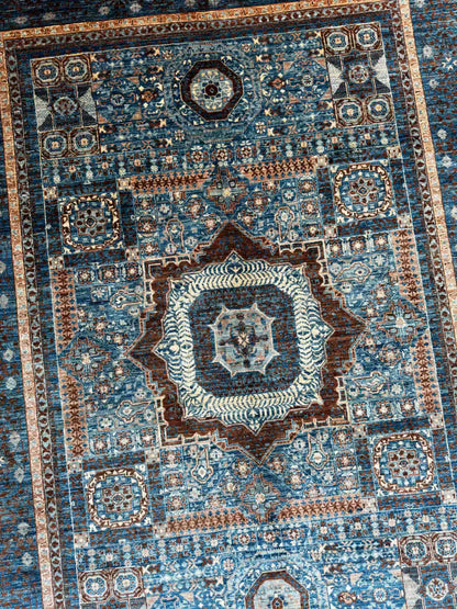 5x8 Teal Mamluk