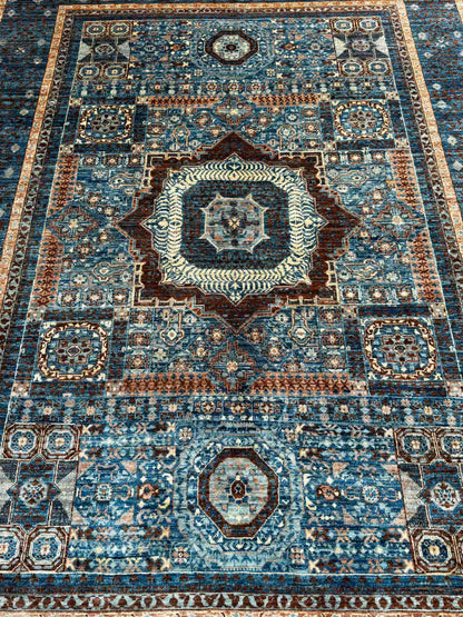 5x8 Teal Mamluk