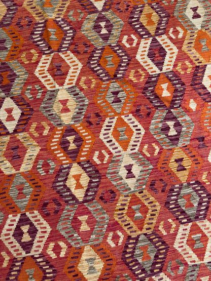 7x10 Old Washed Kilim