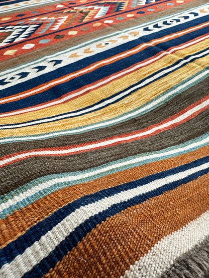 7x10 Hazaragi Kilim