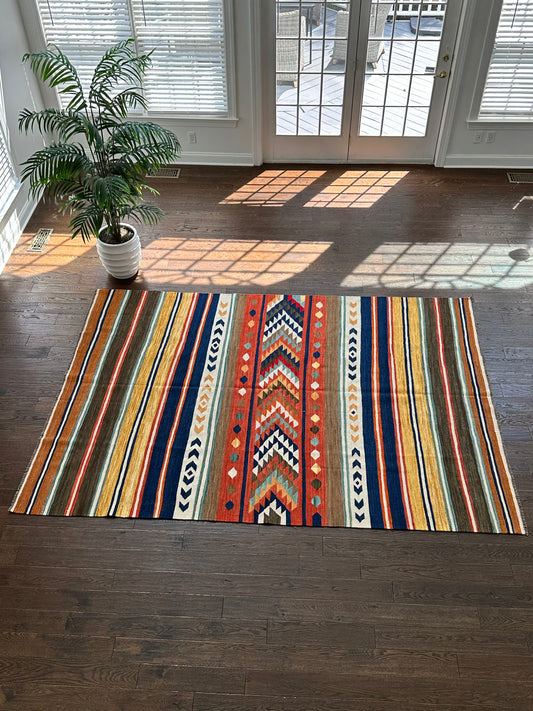 7x10 Hazaragi Kilim